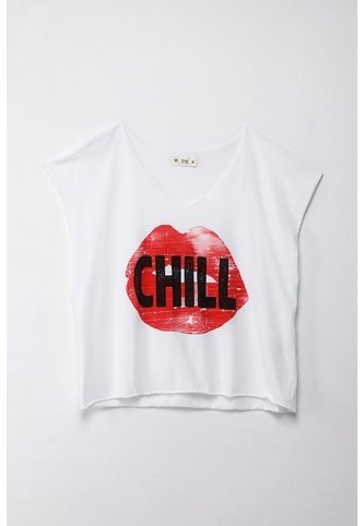 Tennis Camiseta Boxy Fit Amplia Blanca Para Mujer Tennis