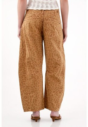 Tennis Pantalón Horseshoe De Animal Print Para Mujer