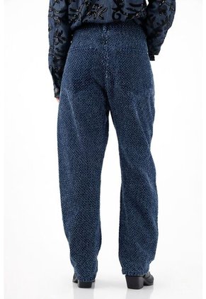 Tennis Jean Balloon Tiro Bajo Azul Oscuro Para Mujer