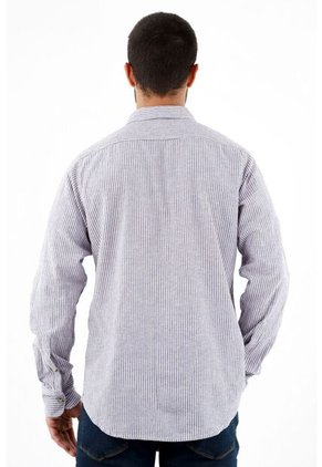 Tennis Camisa Preteñida Azul Para Hombre