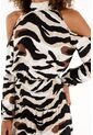Tennis Vestido Largo Con Estampado Animal Print Para Mujer de Tennis