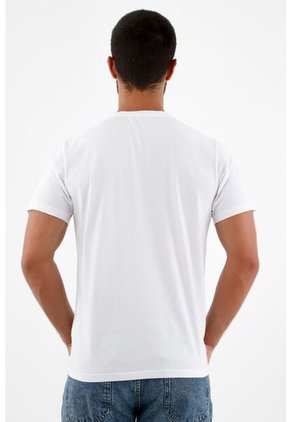 Camiseta Básica Blanca Para Hombre