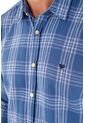 Tennis Camisa Con Diseño A Cuadros Azul Para Hombre de Tennis