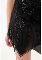 Tennis Falda Corta De Lentejuelas Negra Para Mujer de Tennis