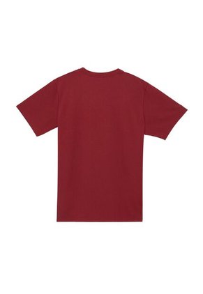 Tennis Camiseta Básica Manga Corta Roja Para Hombre
