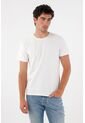 Tennis Camiseta Básica Con Raqueta Crudo Para Hombre de Tennis
