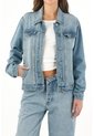 Tennis Chaqueta Azul En Denim Para Mujer de Tennis