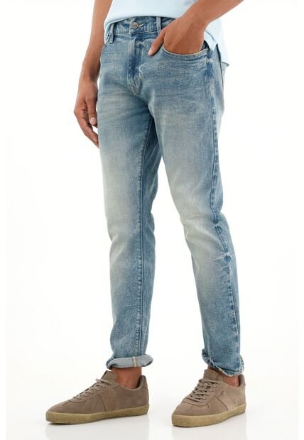 Tennis Jean Nudy Tono Medio Para Hombre