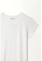 Tennis Camiseta Manga Corta Blanca Para Mujer de Tennis