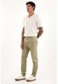 Tennis Pantalón Tipo Chino Verde Con Caída Natural Para Hombre de Tennis