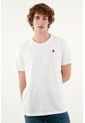 Tennis Camiseta Blanca Con Mini Detalle Para Hombre de Tennis