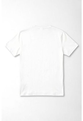 Tennis Camiseta Gráfica Fit Clásico Con Chiles De Algodón Blanco Para Mujer