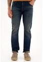 Tennis Jean Nudy Azul Tiro Medio Con Bigotes 3D Para Hombre de Tennis