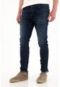 Tennis Jean Súper Skinny Cinco Bolsillos Azul Para Hombre de Tennis