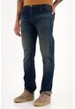 Tennis Jean Nudy Azul Tiro Medio Con Bigotes 3D Para Hombre de Tennis