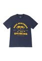 Camiseta Básica Azul Para Hombre de Tennis