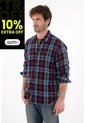 Tennis Camisa Tipo Leñadora Azul Para Hombre de Tennis