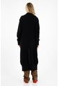 Tennis Buzo Tipo Cárdigan Negro Para Mujer de Tennis