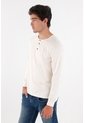 Tennis Camiseta De Manga Larga Crudo Para Hombre de Tennis