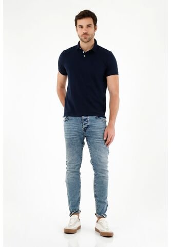 Tennis Jean Skinny Azul Para Hombre Tennis