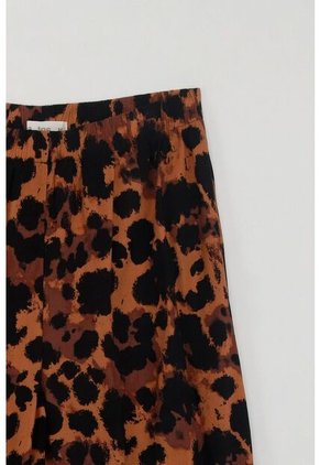 Tennis Pijama De Camisa Y Pantalón De Animal Print Para Mujer