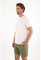 Tennis Camiseta En Tela Con Textura Cruda Para Hombre de Tennis