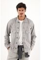 Tennis Chaqueta Gris Con Bolsillos De Tapa Para Hombre de Tennis