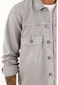 Tennis Chaqueta Gris Con Bolsillos De Tapa Para Hombre de Tennis
