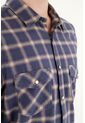 Tennis Camisa Preteñida Azul Para Hombre de Tennis