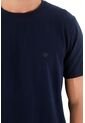 Camiseta Cuello Redondo Azul Para Hombre de Tennis