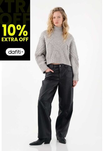 Tennis Buzo Con Tejido Trenzado Gris Para Mujer Tennis