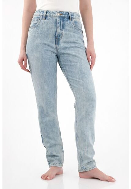Tennis Jean Mom En 100% Algodón Tono Claro Para Mujer