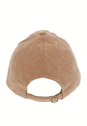 Gorra Crudo Con Mini Raqueta Bordada Para Mujer