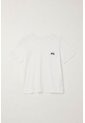 Camiseta Con Estampado En Algodón 100% Blanca Para Niño de Tennis