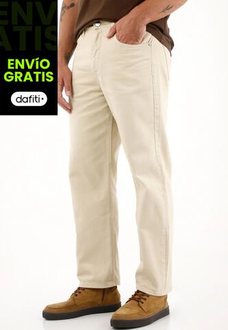 Tennis Pantalón Loose En Bull Denim Crudo Para Hombre Tennis
