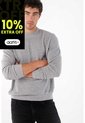 Tennis Buzo Cerrado Gris Para Hombre de Tennis