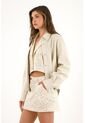 Tennis Chaqueta En Cuero Sintético Crudo Para Mujer de Tennis