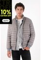 Tennis Chaqueta Acolchada Gris Para Hombre de Tennis
