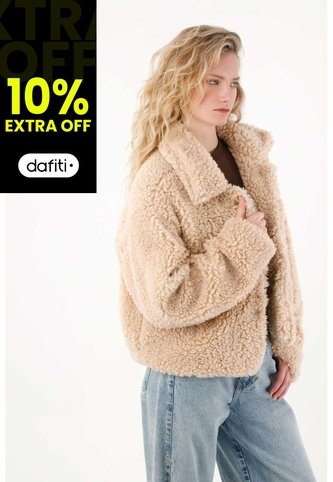 Tennis Chaqueta En Tela Afelpada Crudo Para Mujer Tennis
