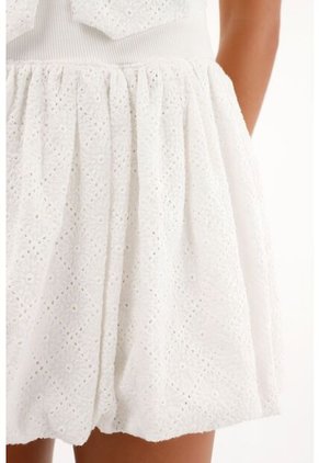 Tennis Falda Corta Con Silueta Abombachada Para Mujer