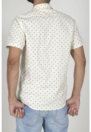 Camisa Para Hombre Tennis, Estampada Y Manga Corta