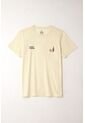 Tennis Camiseta Básica Crudo Con Acabado Liso Para Hombre de Tennis
