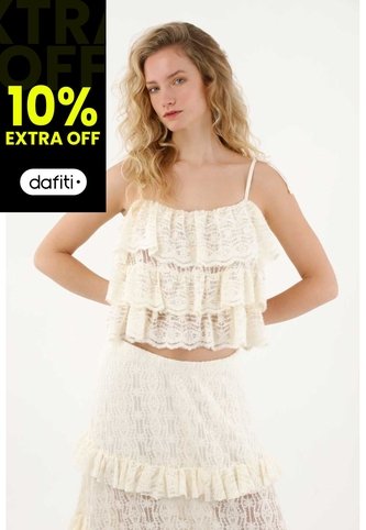 Tennis Camisa De Tiras Con Bolero Crudo Para Mujer Tennis