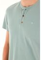 Tennis Camiseta Verde Manga Corta Para Hombre de Tennis