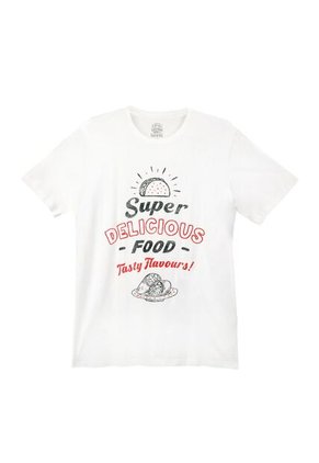 Tennis Camiseta Cuello Redondo Blanca Para Hombre