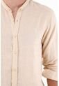 Camisa Manga Larga A Rayas Crudo Para Hombre de Tennis