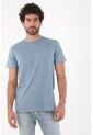 Tennis Camiseta Para Hombre De Algodón Azul Regular Con Icono De Raquetas de Tennis