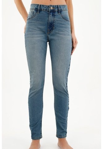 Tennis Jean Super Slim  Azul Para Mujer Tennis