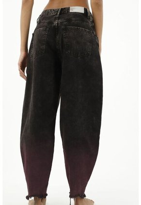 Jean Slouchy Negro Para Mujer