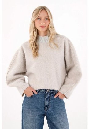 Tennis Buzo Con Textura Crudo Para Mujer